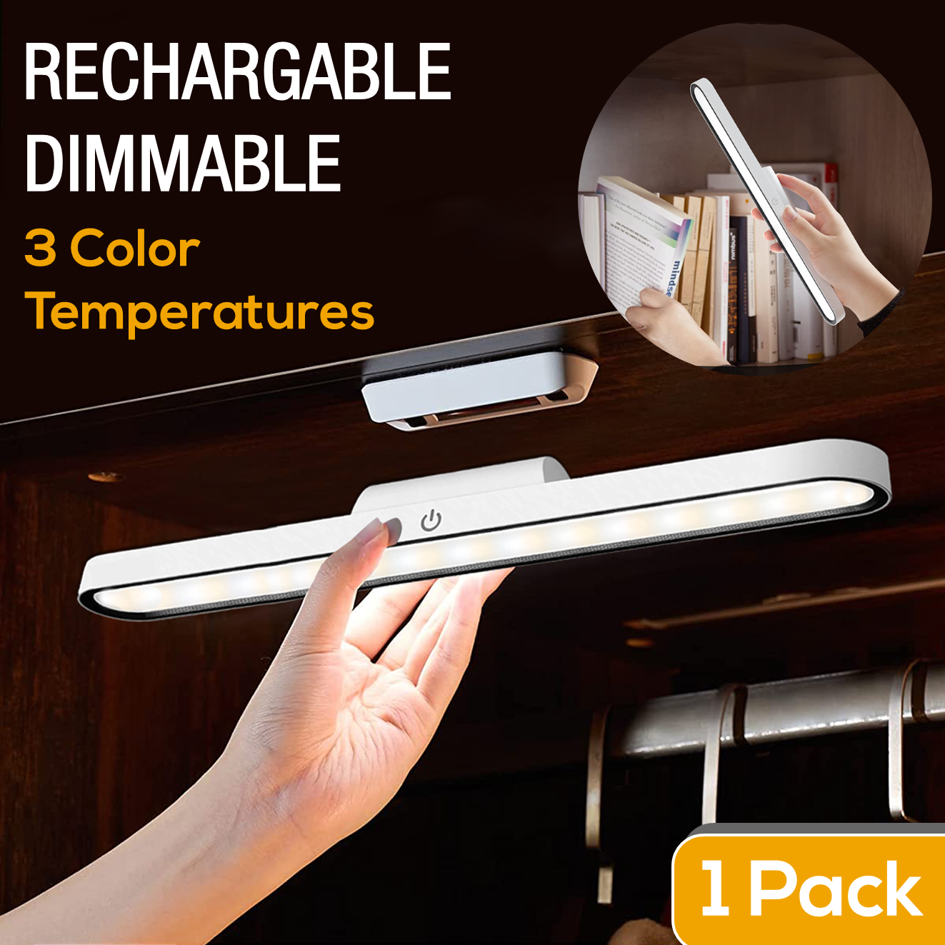 Usb rechargeable deals under cabinet lights