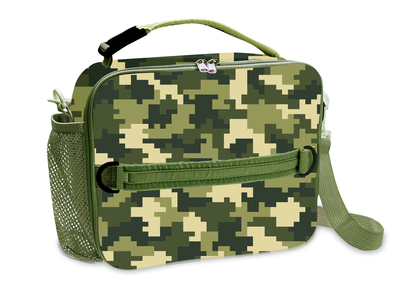 Insulated Lunch Bag for Kids With Shoulder Strap and Handles