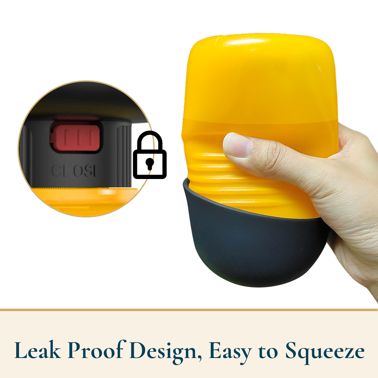 Leakproof Dog Water Bottle With Bonus Dog Poop Bag Dispenser